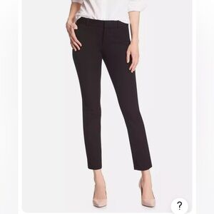 Banana Republic Sloan Slim Ankle Pants, Black, Size 2P, Petite, Preloved